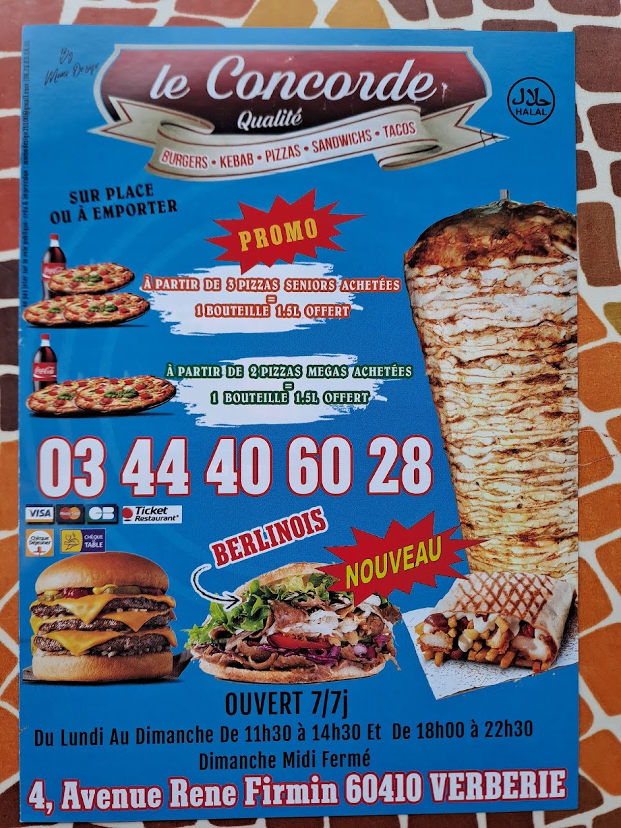 Le Concorde Kebab Pizzeria Verberie-4