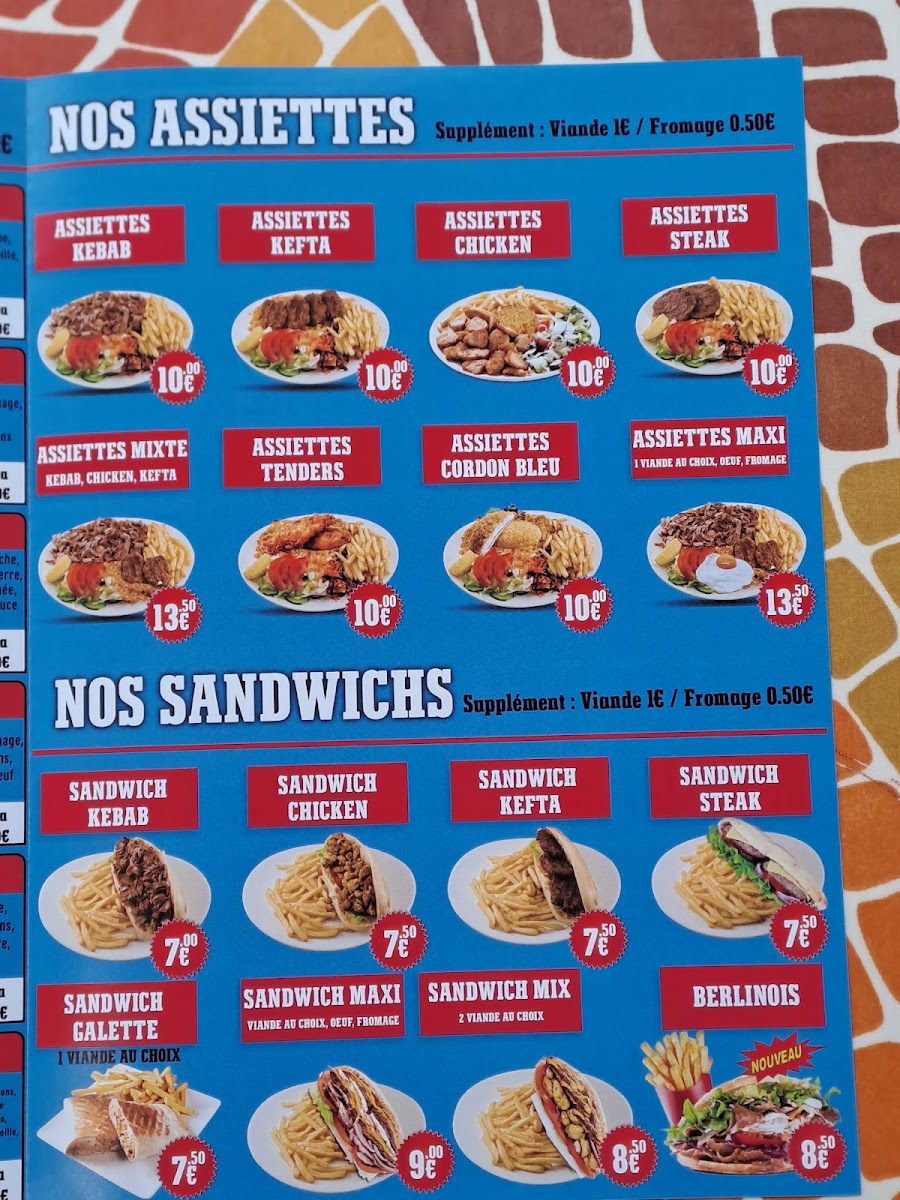 Menu Le Concorde Kebab Pizzeria Verberie-4
