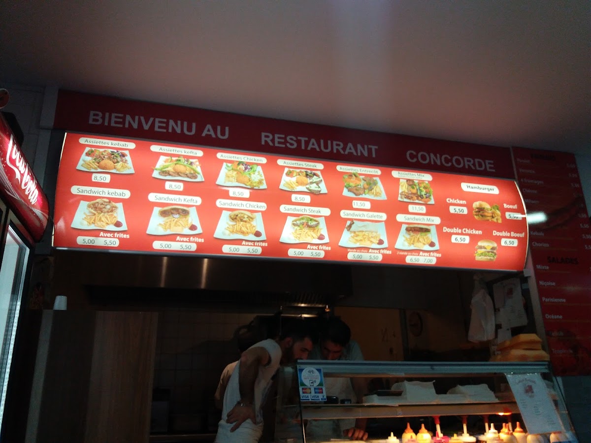 Menu Le Concorde Kebab Pizzeria Verberie-7